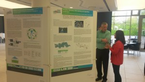 TRUST Project Advisory Committee member Dan Murray and Sintef scientist Rita Ugarelli talk about DESSIN