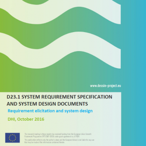 SYSTEM REQUIREMENT SPECIFICATION AND SYSTEM DESIGN DOCUMENTS (D23.1)